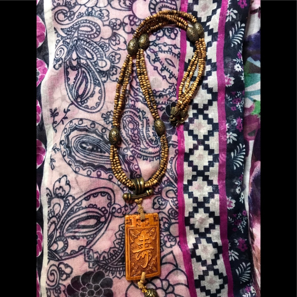 Oriental themed Chicos necklace